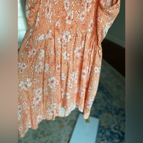 Jolie & Joy Mini Dress Floral Keyhole Spaghetti Strap Summer Vaca Resort Boho XL - Picture 4 of 10